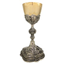 Cálice Vida de Cristo banhado a níquel