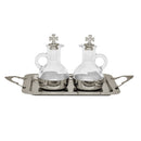 Conjunto Galheteiro Prateado MS484