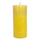 Vela 15x7cm Amarela