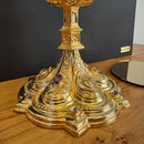 Cálice Cor Amoris banhado a ouro