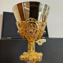 Cálice Cor Amoris banhado a ouro