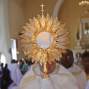 Ostensório Barroco H16 banhado a ouro