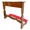 Genuflexório JHS Duplo