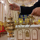 Turíbulo Romano banhado a ouro