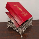 Estante de Altar Barroca banhada a níquel