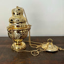 Turíbulo Romano banhado a ouro