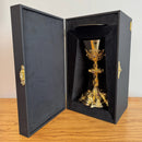 Cálice Cor Amoris banhado a ouro