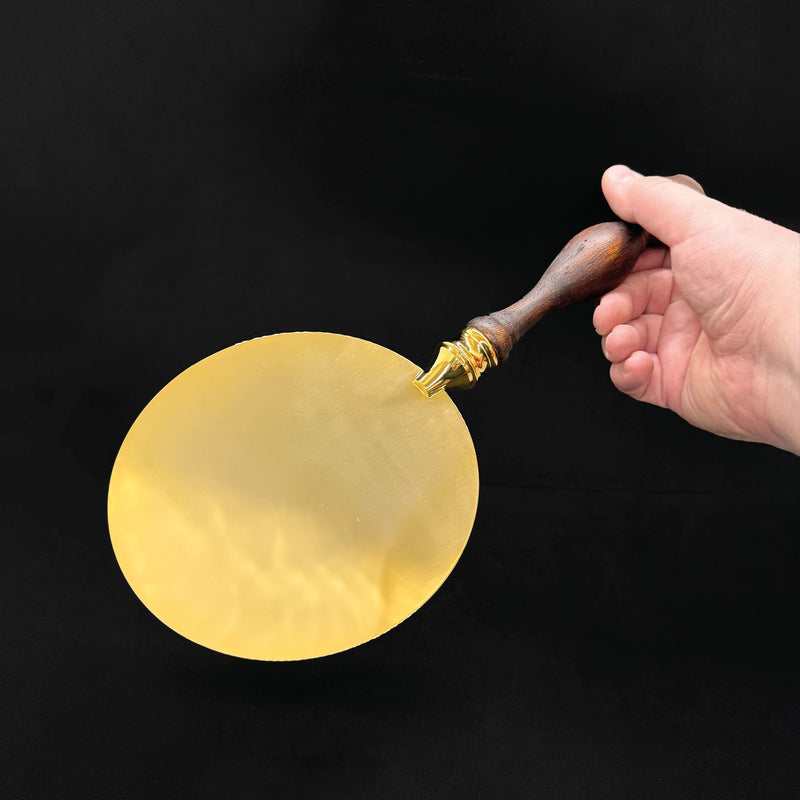 Patena de Comunhão Desenhada banhada a ouro