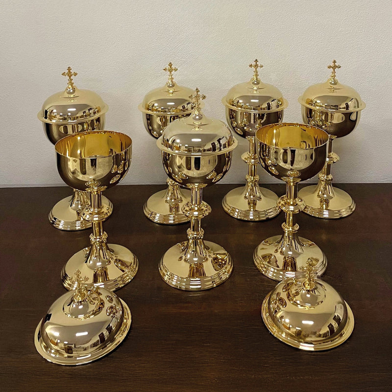 Âmbula L2 banhada a ouro