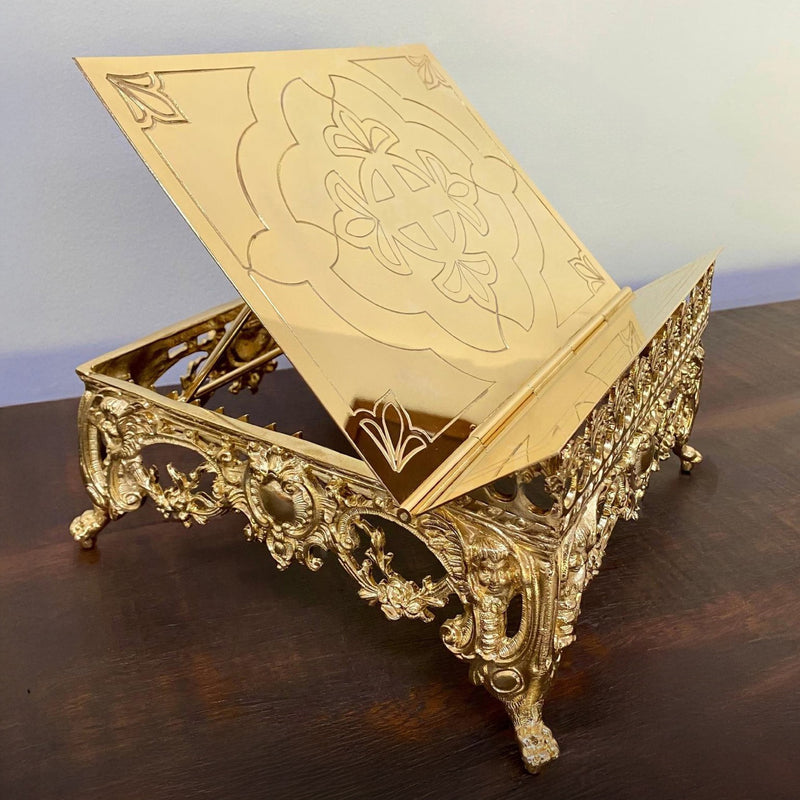 Estante de Altar Barroca banhada a ouro