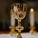 Cálice Pantokator banhado a ouro