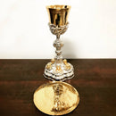 Cálice Sagrada Família banhado a níquel