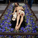 Nosso Senhor Morto com os Membros Articulados 170cm (com a Cruz)