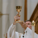 Cálice Pantokator banhado a ouro