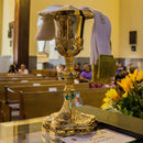 Cálice Templum Dei mod. B banhado a ouro