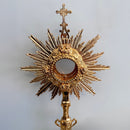 Ostensório Neoclássico banhado a ouro