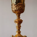 Cálice Passio Christi banhado a ouro