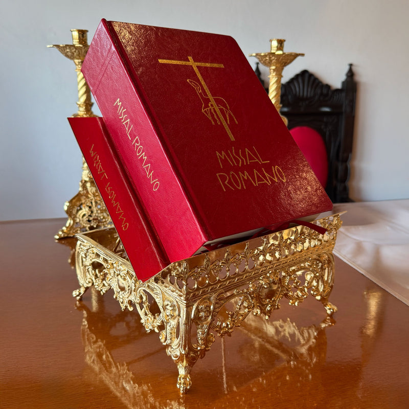 Estante de Altar Barroca banhada a ouro