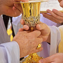 Cálice Querubim banhado a ouro