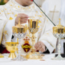 Cálice Nazareth em banho misto de ouro e níquel