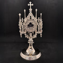 Relicário Virtudes banhado a níquel