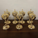 Âmbula L2 banhada a ouro