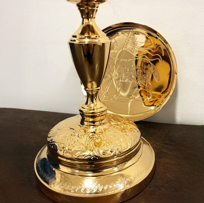 Cálice Tradicional banhado a ouro