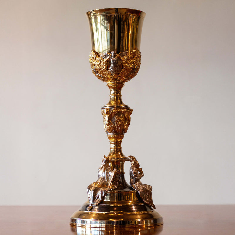 Cálice Profetas em banho misto de ouro e níquel