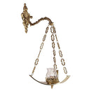 Lâmpada do Santíssimo Triangular com Vidro