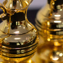 Conjunto Galheteiro Romano banhado a ouro