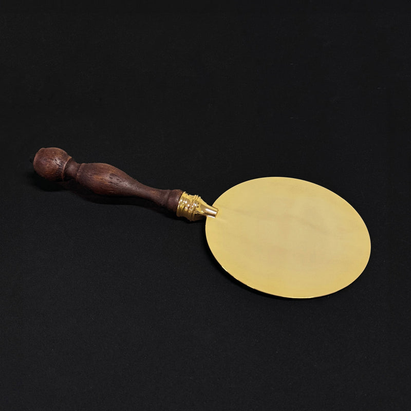 Patena de Comunhão Desenhada banhada a ouro