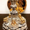 Âmbula Sagrada Família banhada a níquel