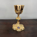 Cálice Pantokator banhado a ouro