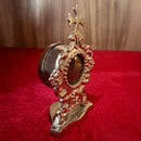 Relicário Devocional banhado a níquel