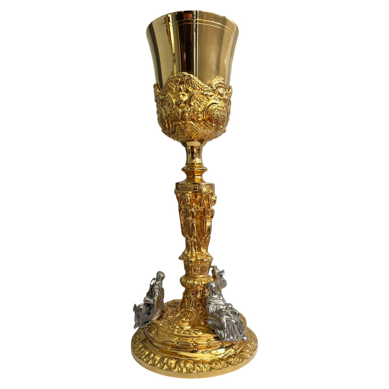 Cálice Romano banhado a ouro