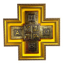 Sacrário Cruz de Embutir - Dourado