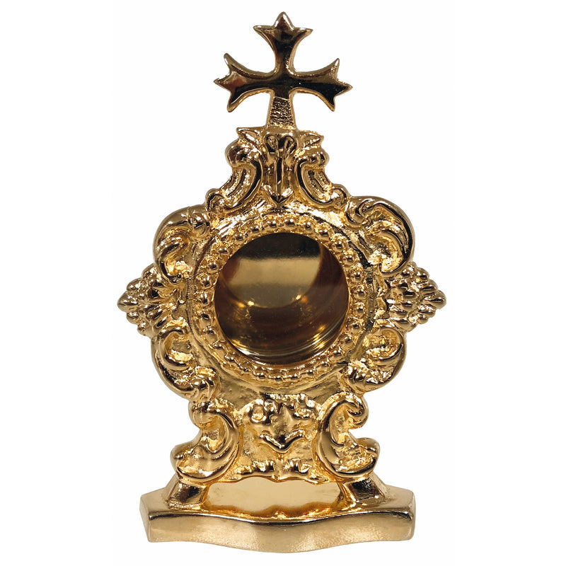 Relicário Devocional banhado a ouro