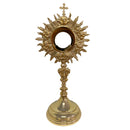 Ostensório JHS banhado a ouro