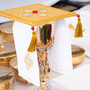 Cálice Virtudes em banho misto de ouro e níquel