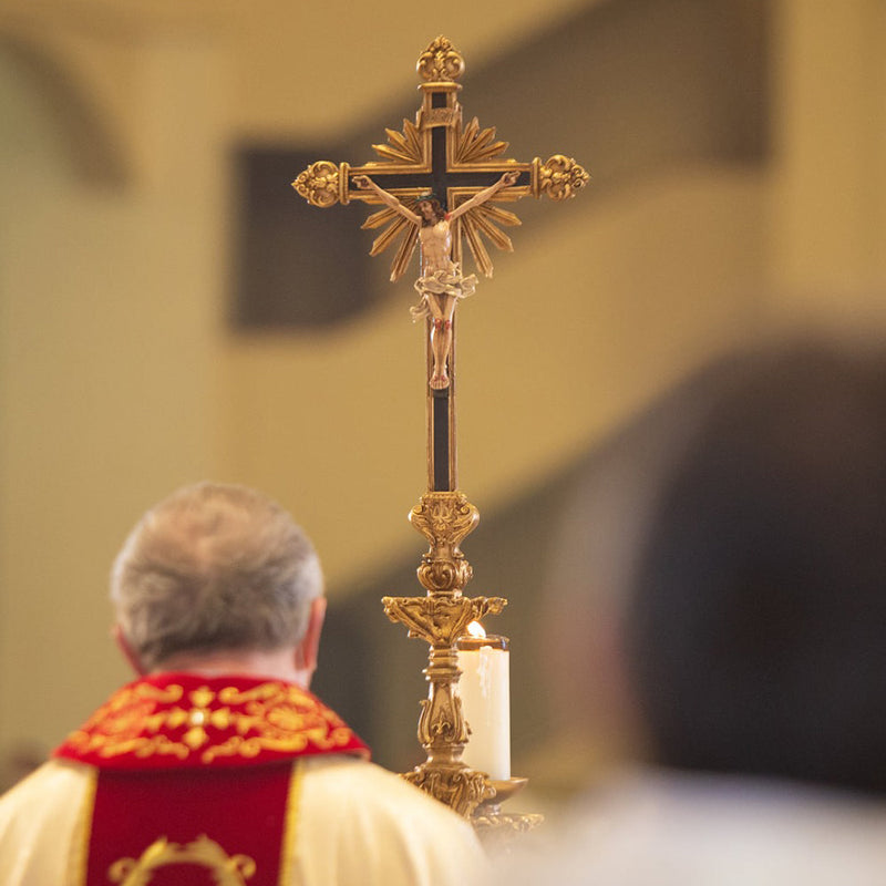 Cruz de Altar em Resina 120cm
