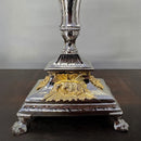 Ostensório Cordeiro banhado a níquel