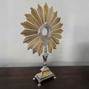 Ostensório Cordeiro banhado a níquel