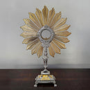 Ostensório Cordeiro banhado a níquel