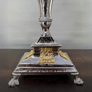 Ostensório Cordeiro banhado a níquel