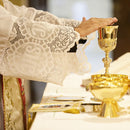 Cálice Barroco em banho misto de ouro e níquel