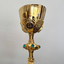 Cálice Pantokator banhado a ouro
