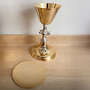 Cálice Santa Maria Mãe de Deus banhado a ouro