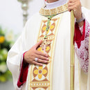 Cruz Peitoral banhada a ouro