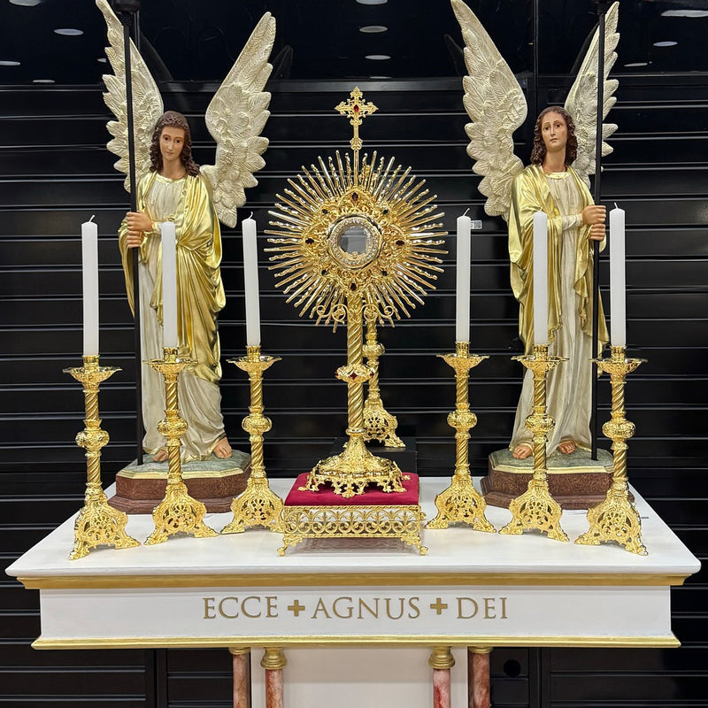 Trono para o Santíssimo banhado a ouro