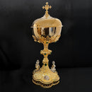 Âmbula Templum Dei mod. B banhada a ouro